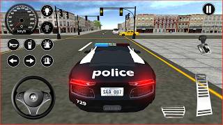 Polis arabası oyunu izle 4K || Real Police Car Driving v2 #128 - Polis oyunları 3D Android Gameplay