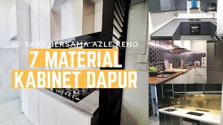 60 Saat Azle Reno 7 Material Kabinet Dapur Di Malaysia Youtube