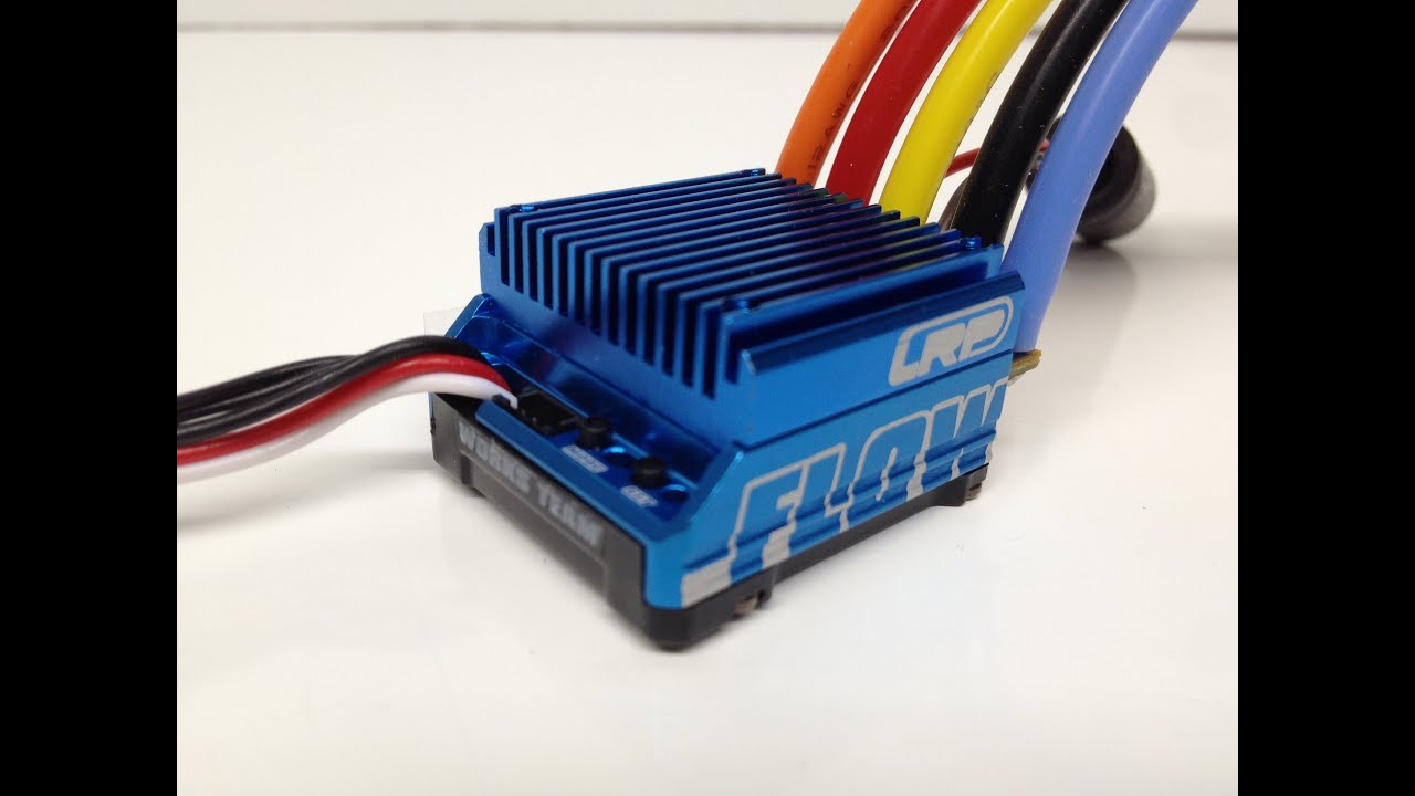 LRP Flow Works Team ESC unboxed! - YouTube