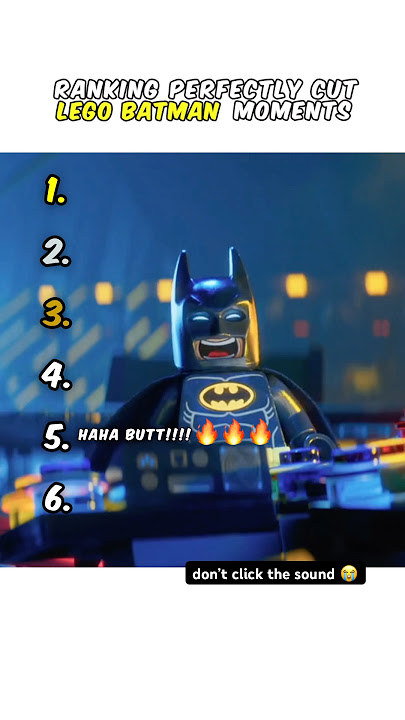 Ranking Lego Batman Moments 😭