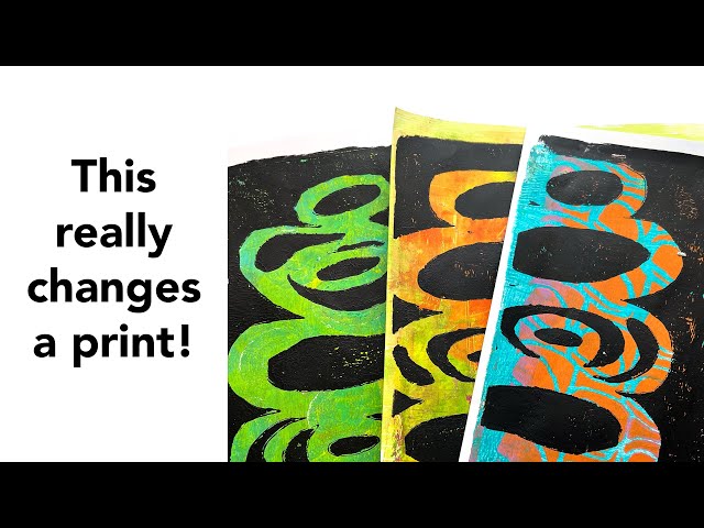 Gel Printing Resources, Techniques & Tutorials - Carolyn Dube