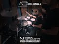 HUGE stadium drum sound: NI Studio Drummer played with e-drums