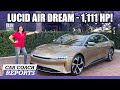 2022 Lucid Air Dream Performance ELECTRIC Car - First DRIVE | CRAZY FAST