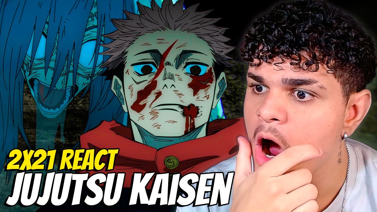 ITADORI VS MAHITO! ELE FOI DESTRUÍDO! JUJUTSU KAISEN EP 21 TEMPORADA 2 -  REACT 