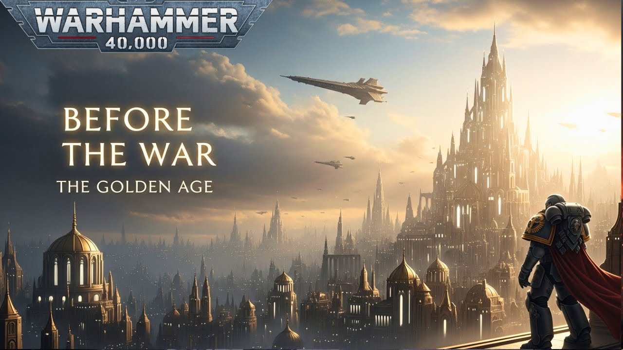 Warhammer 40K Lore: The Golden Age Before Endless War (Lore To Sleep To)