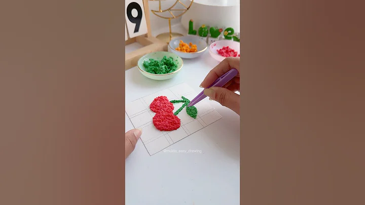 Texture Paint 🍒✨#shorts #art #painting #youtubeshorts_