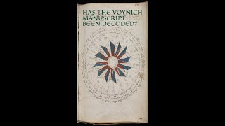 Has The Voynich Manuscript Finally Been Solved?