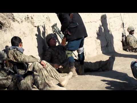 U.S Fight With Afghan Police