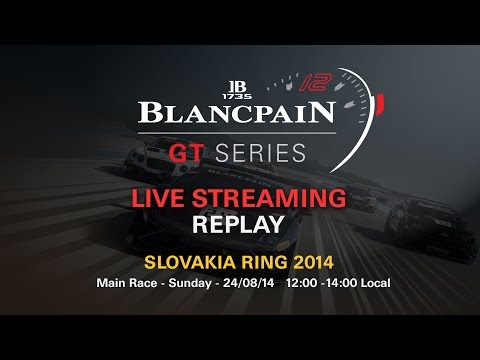 Blancpain Sprint Series - Main Race - Slovakia - 2014