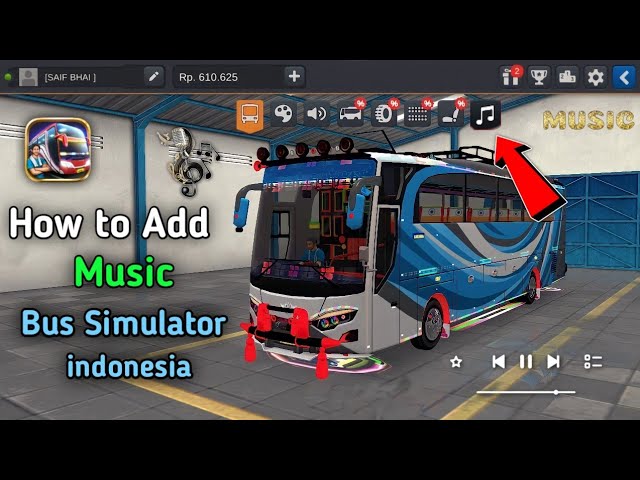Cara menambahkan Musik di Bus simulator Indonesia 😳 class=