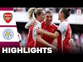 Arsenal vs leicester city  highlights  fa womens super league 21042024