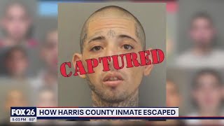 Houston fugitive recaptured after daring escape: How did he do it?