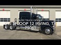 CUSTOM TRUCK - Indigo Blue Custom Peterbilt 389 - Full Demonstration