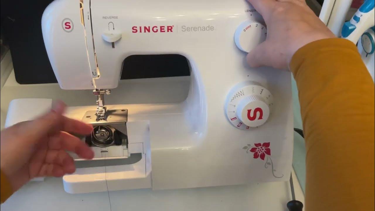 einfädeln und aufspulen Singer Serenade 2250 singersewingmachine 