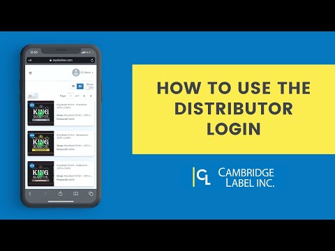 How to Use the Distributor Login