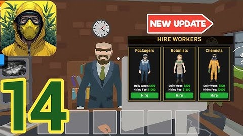 Substance Syndicate Tycoon V | Gameplay Walkthrough Part 14 - New Update: Hiring Workers