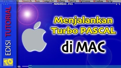 Cara Install Turbo Pascal di MAC Yang Efektif
