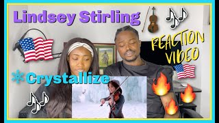 Crystallize - Lindsey Stirling  (Dubstep Violin Original Song) | REACTION VIDEO | task_tv
