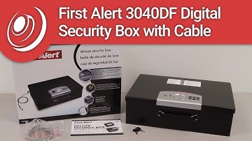 First Alert 3040DF Digital Security Box with Cable