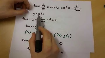 How to find the derivative of y=cotx using implicit differentiation