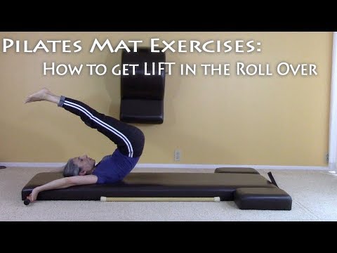Pilates Mat Exercises: How to get LIFT in the Roll Over