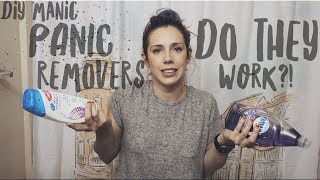 DIY MANIC PANIC REMOVERS TESTED! DO THEY WORK!?