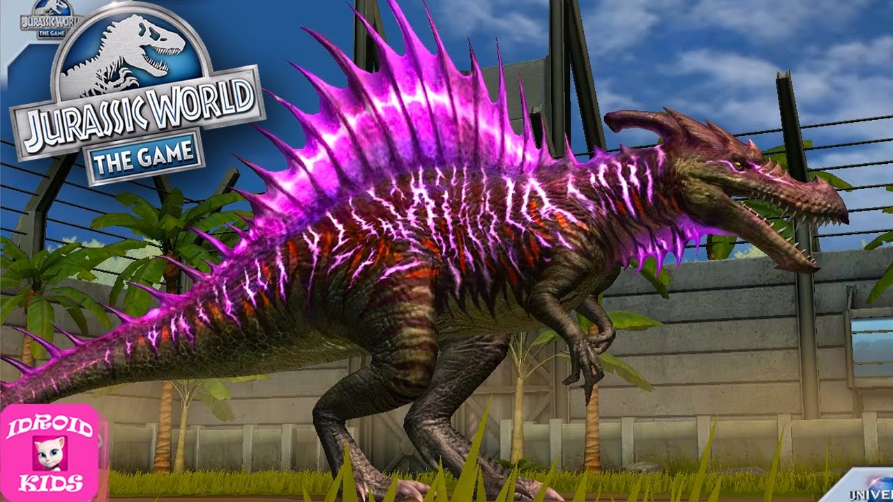 Chromaspinus Hybrid Max Level 40 Jurassic World The Game Youtube 