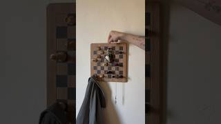 Turning a Chess Board into Wall Hooks 🤯