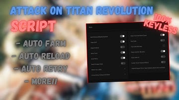 [NEW] Attack on Titan Revolution Script Pastebin (KEY LESS!!)
