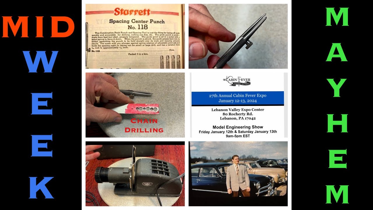 Starrett No.118 Repair and Demonstration. Vintage Argus Slide Projector