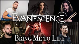 Evanescence - Bring Me to Life | Full Band Collaboration Cover | Panos Geo