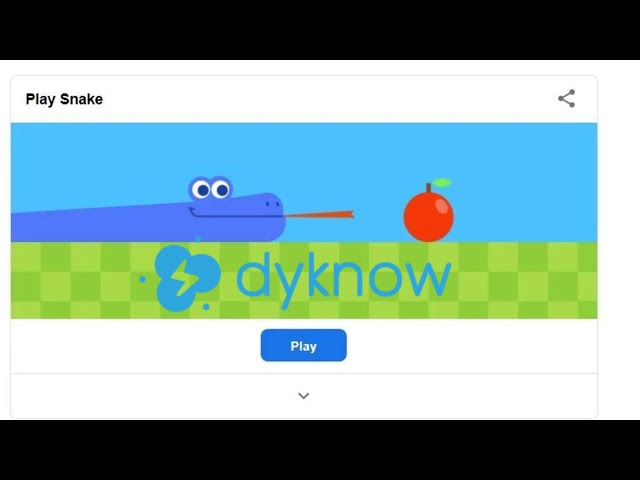 Dyknow Update: Block Only Google Snake Game and Common