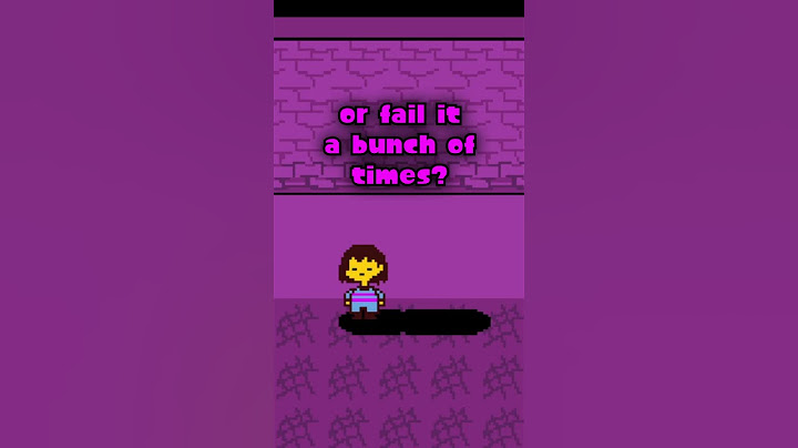 Do you know this Undertale Secret?