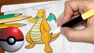 Como desenhar o DRATINI [Pokémon]