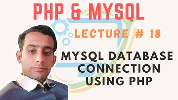 learn PHP & MYSQL Tutorial part 18 | phpmyadmin database connection in php in hindi/urdu | SSTLAB