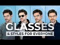 4 Glasses Styles For Every Face Shape | Men’s Fashion