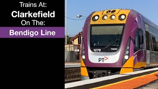 Vline Passenger Trains At Clarkefield (22/03/2024)