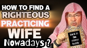How to find a righteous, practicing wife these days? 🤯assim al hakeem JAL