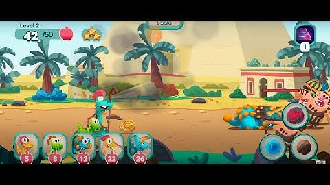 Dino Bash Travel Through Time - Island 4 - Level 3