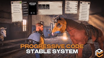 RedM Stable System - [VORP-Core, RSG-Core, QB-Core, RedEm & RPX-Core]