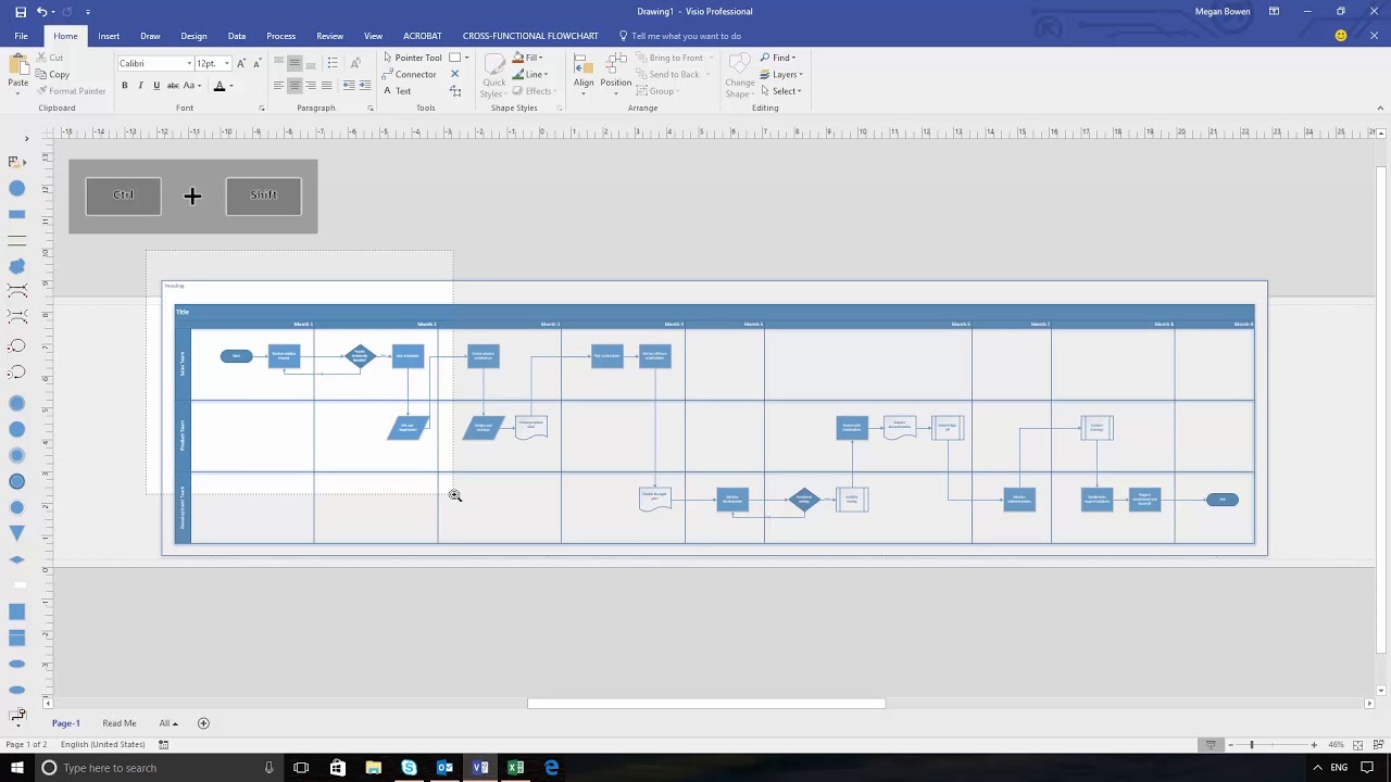 Visio Org Chart Shapes Without Pictures