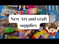 My New Art And Craft Supplies 🎨/Craft Shopping from Local Market (Affordable)