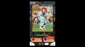 SAO: Memory Defrag: Scouting for Maids (500 MD character and 150 MD weapon pull)