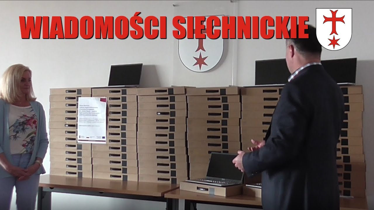 Komputery dla uczniów i nauczycieli - Gmina Siechnice pomaga szkołom