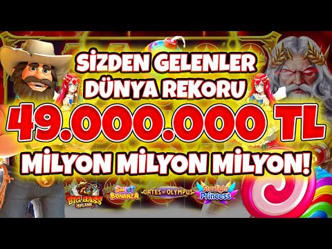 Slot Oyunları 🍀 Sizden Gelenler 🍀 DÜNYA REKORU 49.000.000 TL BÖYLESİ GÖRÜLMEDİ DUYULMADI | MAX WİN