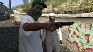 GTA V PC Lamar With Weapons Mod [1080p]