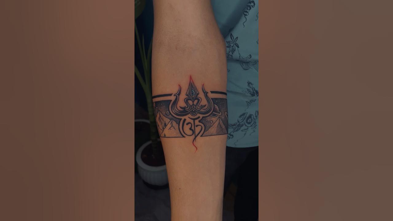 Shiva arm band tattoo design / armband tattoo / TATTOO - YouTube
