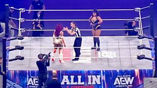MERCEDES MONE vs. WILLOW NIGHTINGALE - (FANCAM) - AEW All in London - Wembley Stadium - 30/8/2026