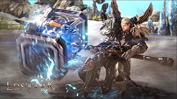 LOST ARK Online - CBT2 New Class Destroyer All Skills Training Gameplay Show