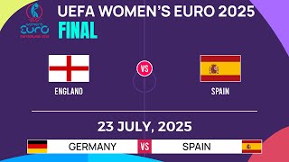 Final: Match Schedule | UEFA Women's EURO 2025.